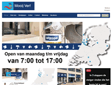 Tablet Screenshot of mooij.nl
